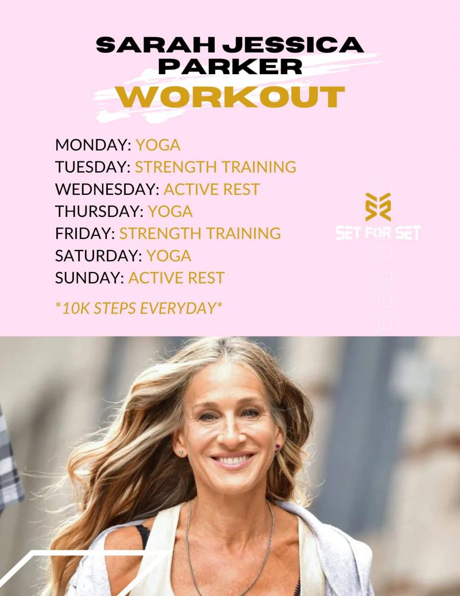 Sarah Jessica Parker Workout Routine & Diet